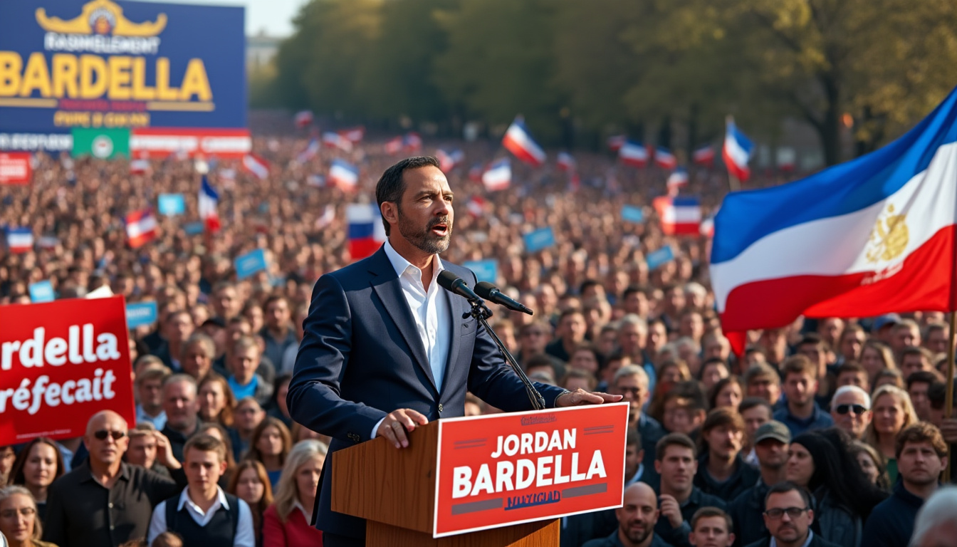 découvrez les enjeux autour de la possible candidature de jordan bardella à la présidentielle de 2027. analyse des défis auxquels le rassemblement national fait face dans un paysage politique en constante évolution.