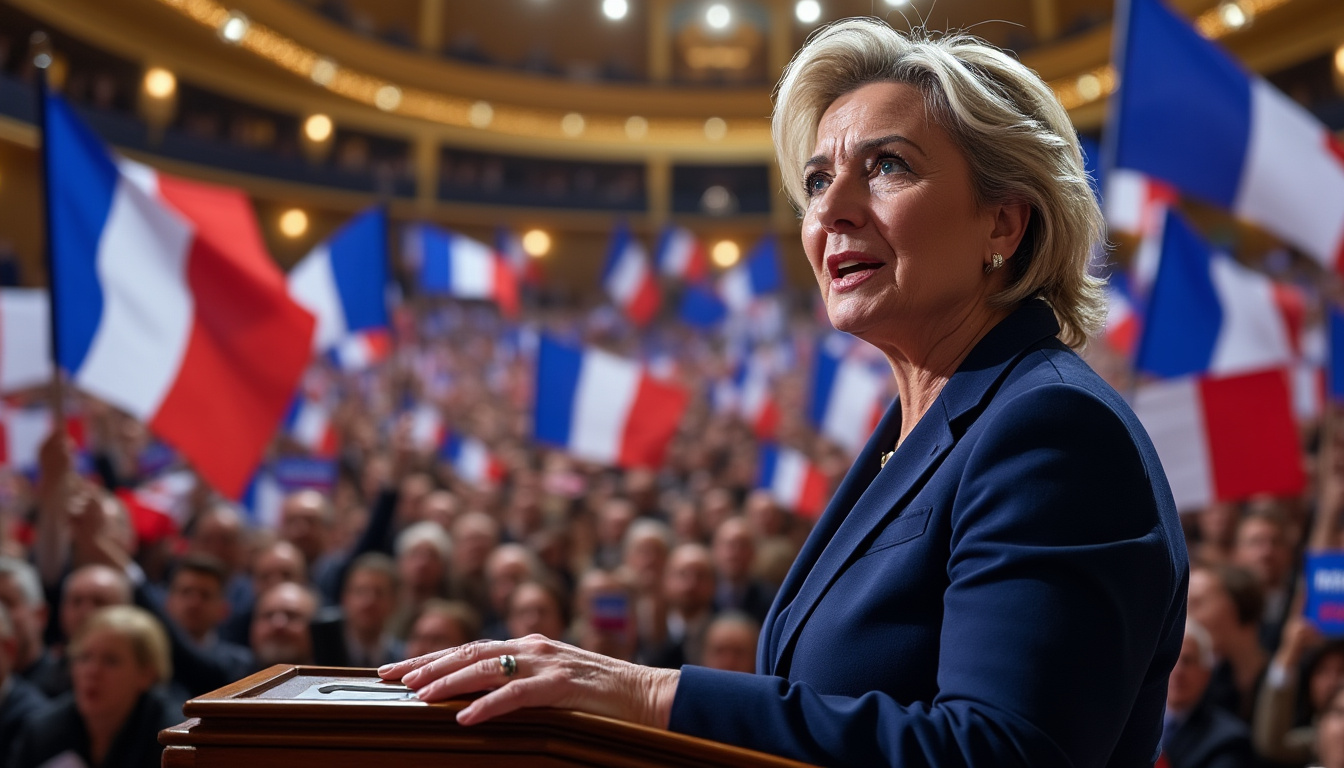 découvrez les déclarations de marine le pen qui met en lumière ce qu'elle qualifie de tentative de vol de l'élection présidentielle de 2027. analysez les enjeux politiques et les implications de ses propos dans le contexte actuel.