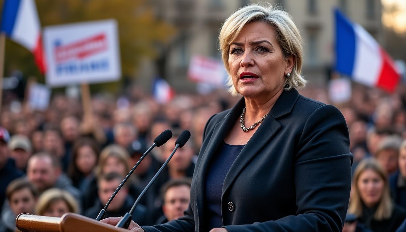 marine le pen alerte sur un possible scandale mondial si la cour d'appel entrave sa candidature à la présidentielle de 2027, soulignant les enjeux démocratiques et politiques d'une telle décision.