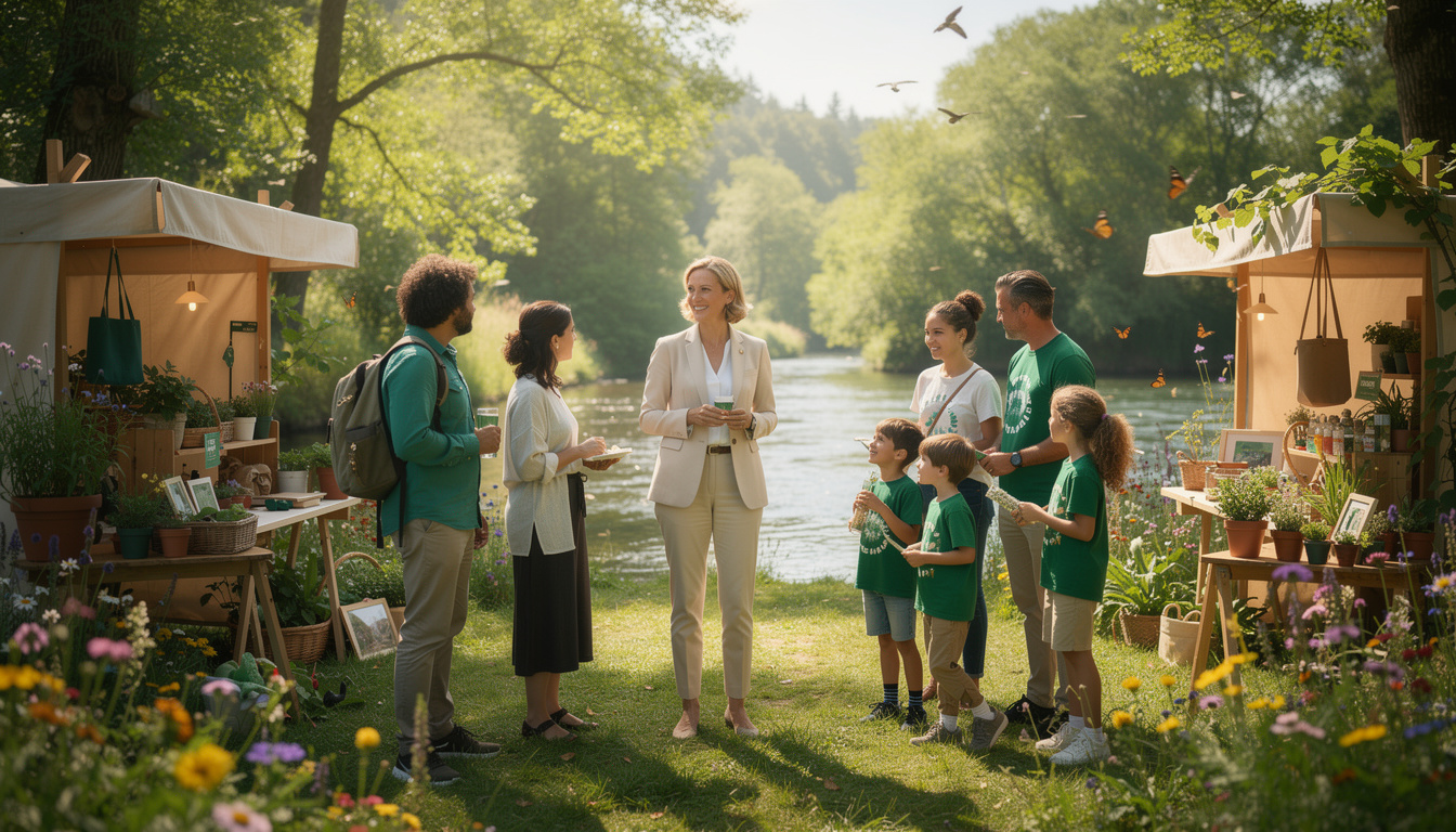 delphine batho, candidate à la présidentielle de 2027, annoncée lors de la fête de la nature près de l..., dévoile ses engagements pour l'écologie et l'avenir de la france.