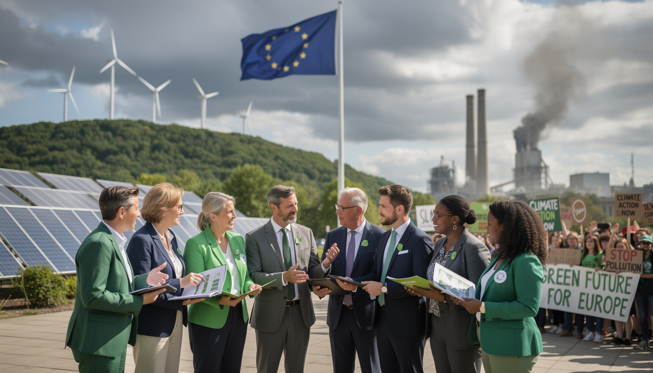 découvrez comment le parti écologiste europe verte aborde les défis environnementaux et politiques actuels pour promouvoir un avenir durable en europe.