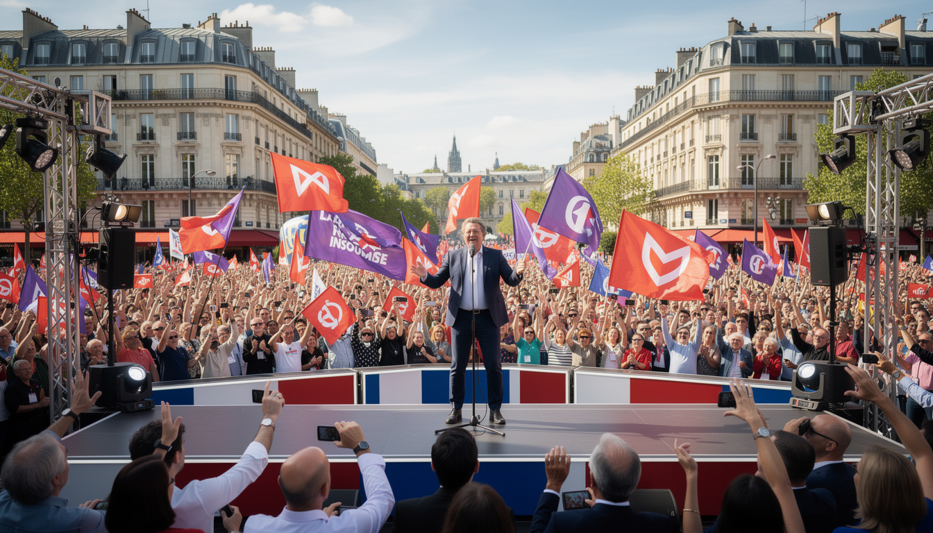 présidentielle 2027 : la france insoumise entame sa rentrée politique, renforçant son élan favorable pour les prochaines élections.
