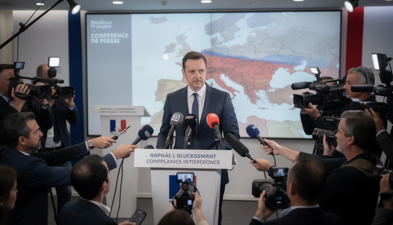présidentielle 2027 : raphaël glucksmann porte plainte contre des actes d'ingérence russe, soulevant des inquiétudes sur l'intégrité du scrutin à venir.