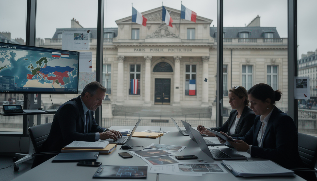 enquête du parquet de paris sur les possibles ingérences russes visant gabriel dans le cadre de la présidentielle 2027.