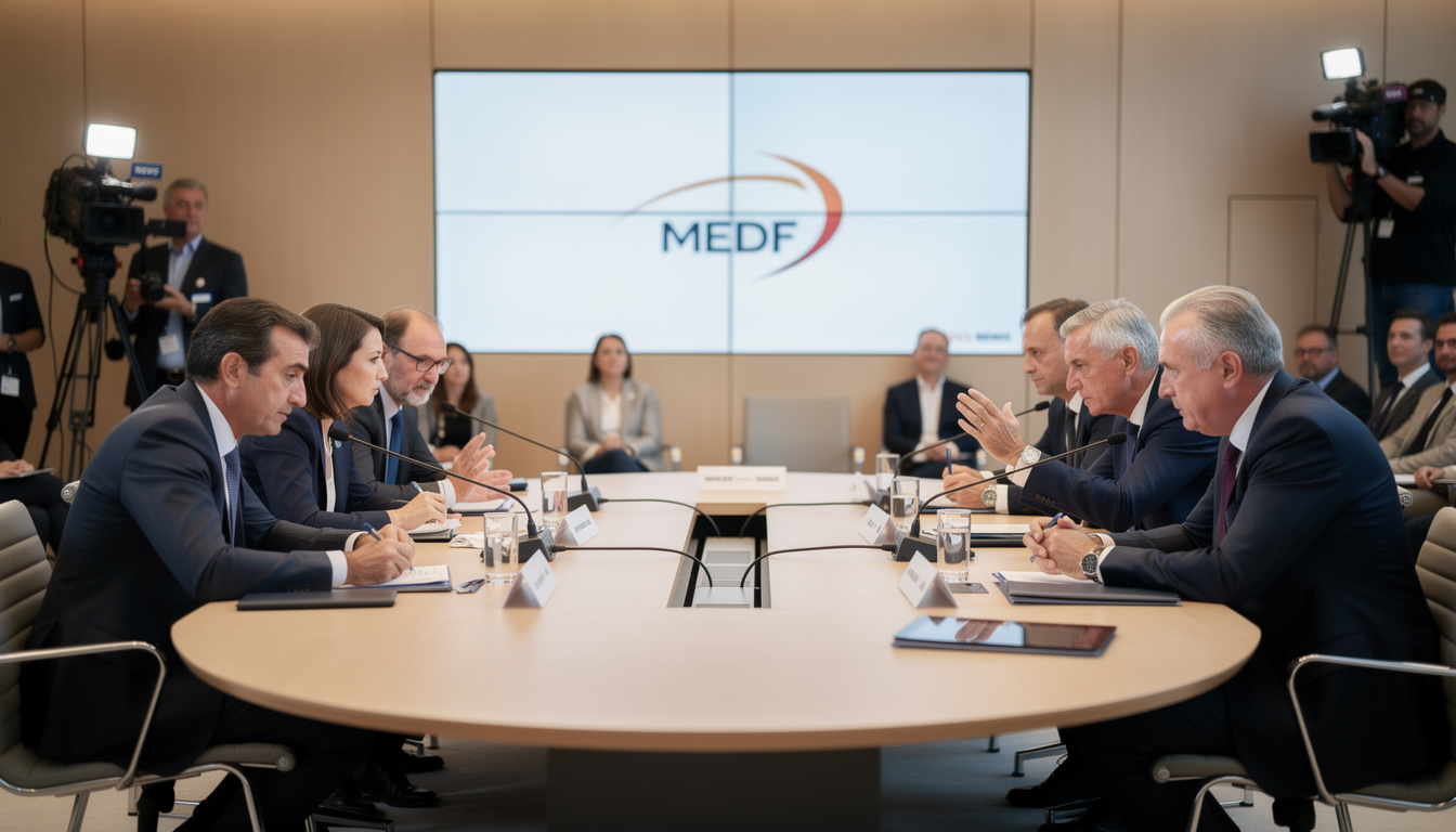 suivez en direct le débat animé au medef lors de la présidentielle, avec des échanges vivement anticipés entre les candidats.