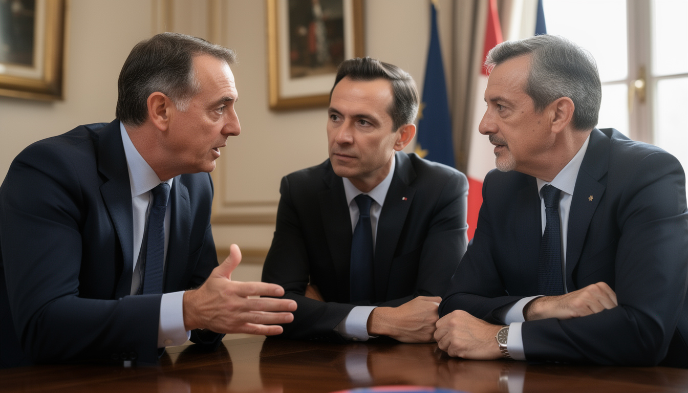 présidentielle 2027 : éric ciotti appelle bruno retailleau et david lisnard à retirer leurs candidatures, dans un contexte de divisions à droite.