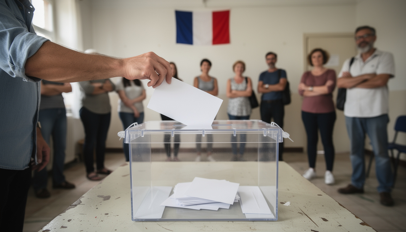 pour la présidentielle de 2027, les français restent favorables au vote blanc, mais leur soutien recule nettement.